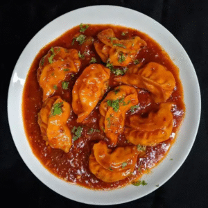 🥣 Gravy Momos ₹49(4p.s) ₹99(8p.s)